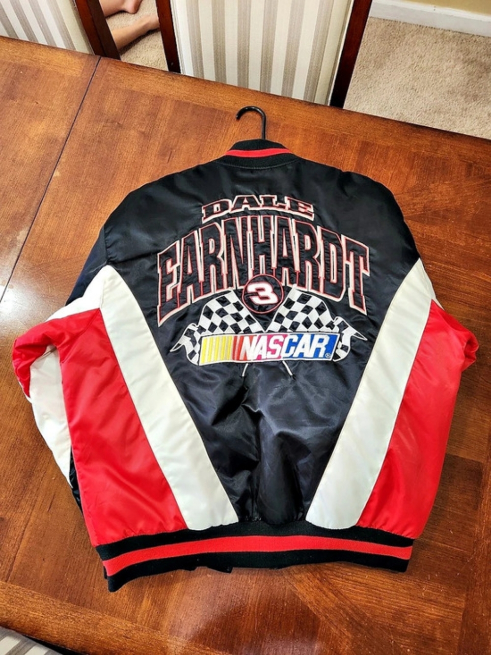 Nutmeg Dale Earnhardt Jr. #3 NASCAR jacket NASCAR Racing Bomber Jacket Medium